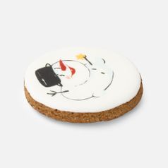 Печенье имбирное Снеговик