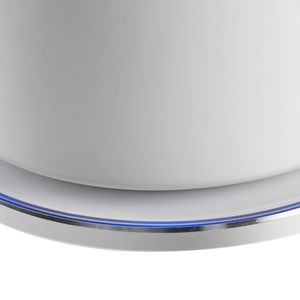Кружка с подогревом и беспроводной зарядкой Dual Base Matt (Белая)