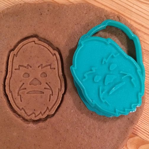 Форма для печенья Star Wars Chewbacca Форма для печенья Star Wars Chewbacca
