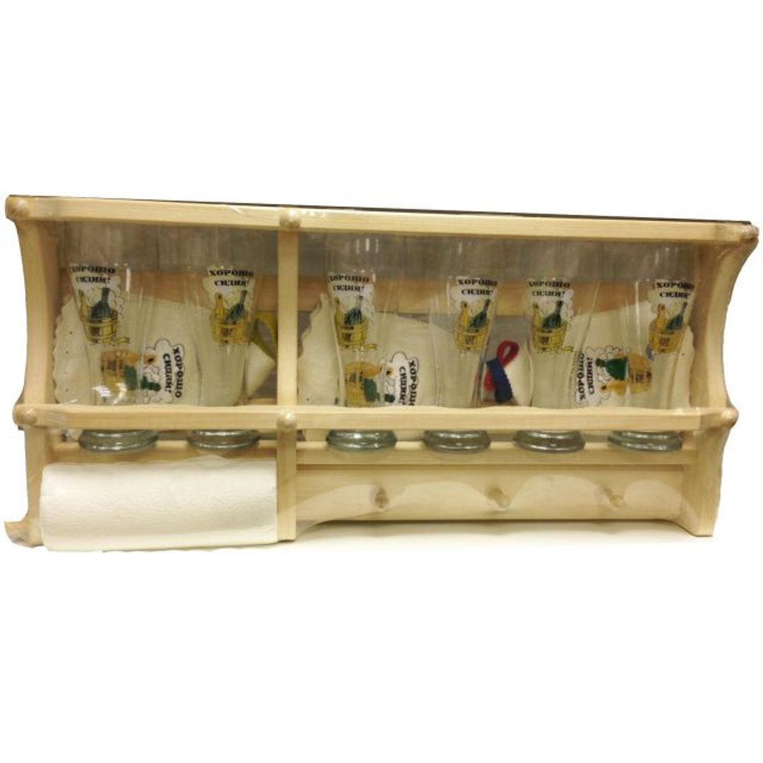 Подарочный набор для бани и сауны Хорошо сидим Подарочный набор для бани и сауны Хорошо сидим