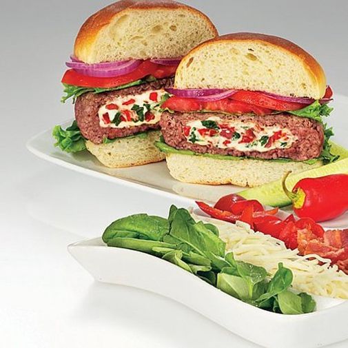 Устройство для приготовления бургеров и котлет с начинкой Stufz Устройство для приготовления бургеров и котлет с начинкой Stufz