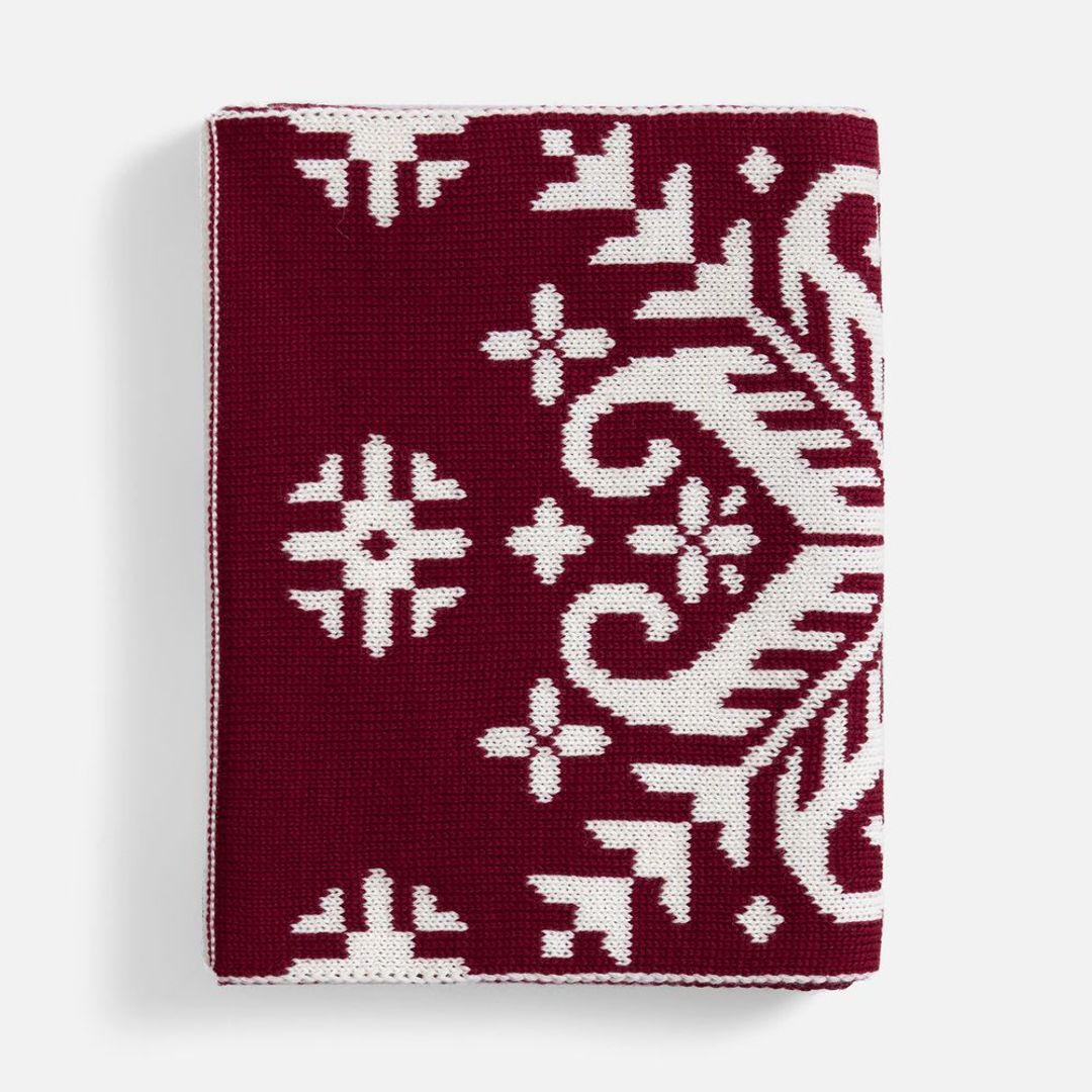 Шарф Wintertude L (красный с белым) Шарф Wintertude L (красный с белым)