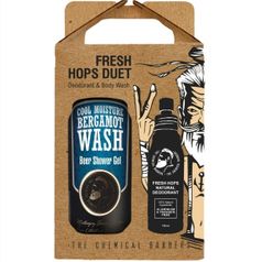 Подарочный набор Дуэт свежего хмеля The Chemical Barbers Хмель и грейпфрут (TCB46gr)