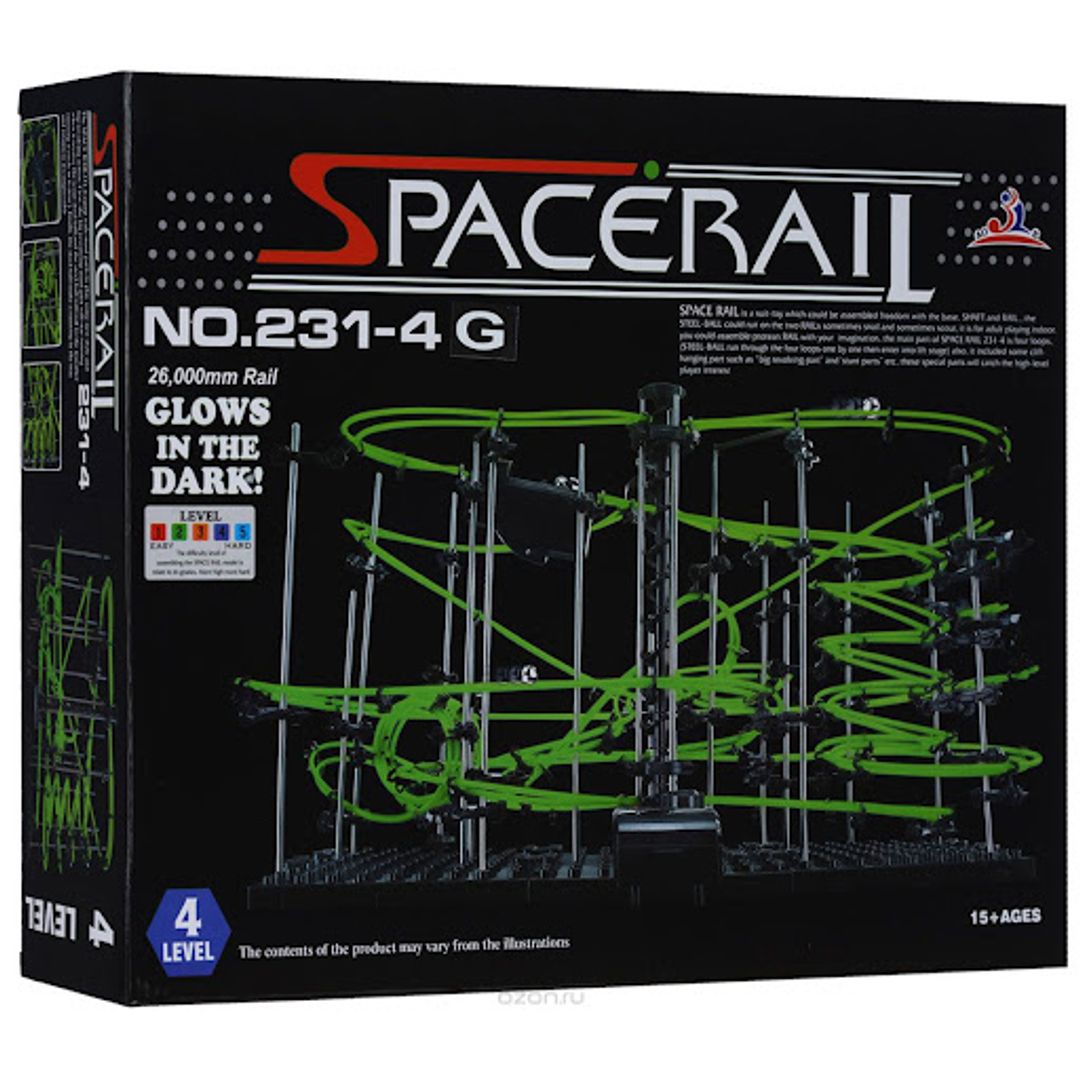 Конструктор SpaceRail Level 4 26000mm Rail No. 231-4 Neon