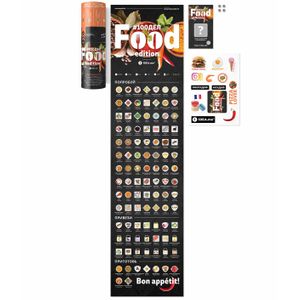Скретч-постер 100 блюд Food Edition