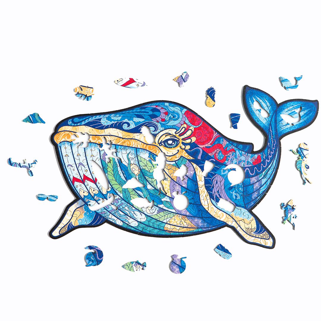 Деревянный пазл Puzzlewood Гавайский кит Деревянный пазл Puzzlewood Гавайский кит