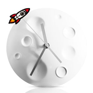Часы настенные Луна Rocket Moon Clock