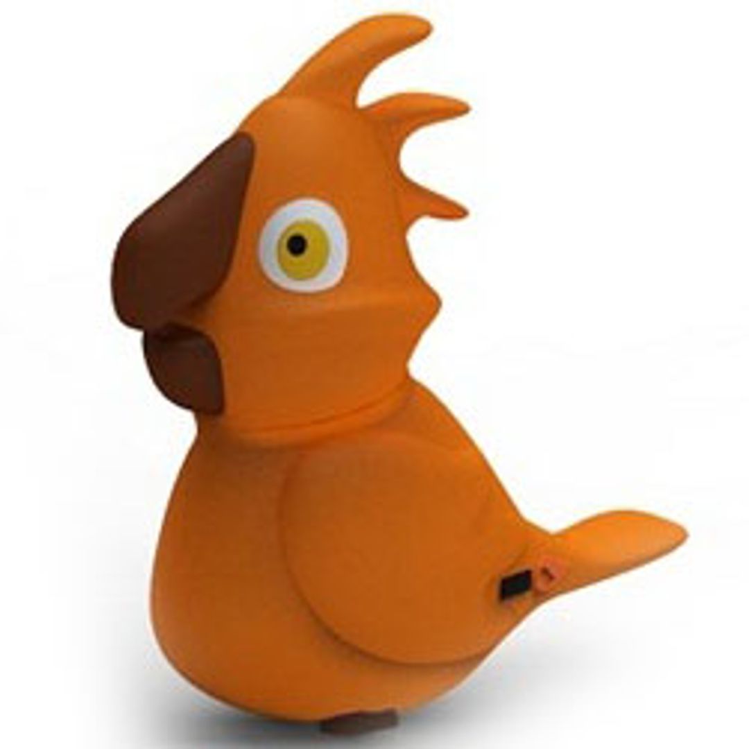 Флешка Попугай 8 Гб (Оранжевый) Флешка Попугай 8 Гб (Оранжевый)