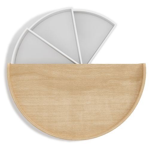 Шкатулка для украшений Moona (Белый) Шкатулка для украшений Moona (Белый)