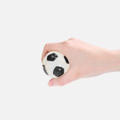 Бутылка с антистрессом Footballer (синий)