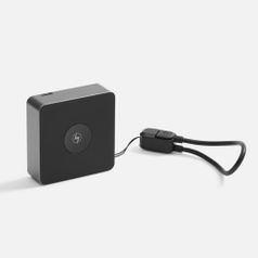 Внешний аккумулятор с беспроводной зарядкой Aura Power 5000 мАч (серый)