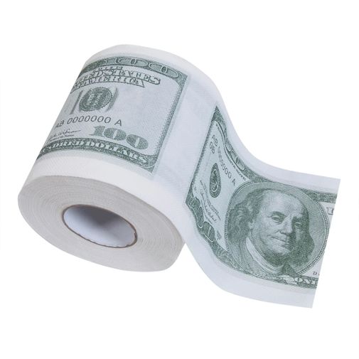 Туалетная бумага Купюра 100$