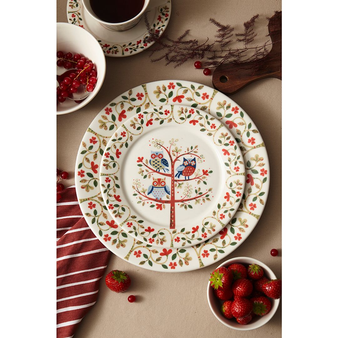 Набор тарелок Owl из коллекции Birds of Paradise (Ø28 см) Набор тарелок Owl из коллекции Birds of Paradise (Ø28 см)