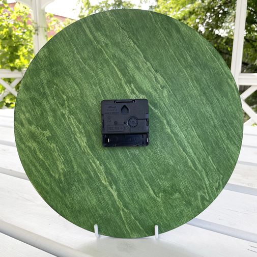 Часы настенные 3-7-11 Зеленый