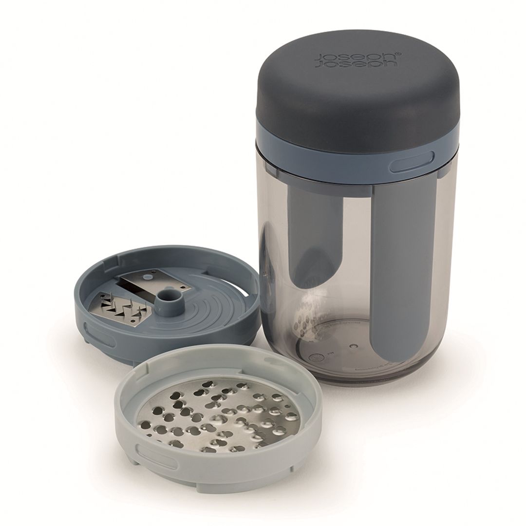 Терка спиралайзер с тремя лезвиями и контейнером для хранения Spiro