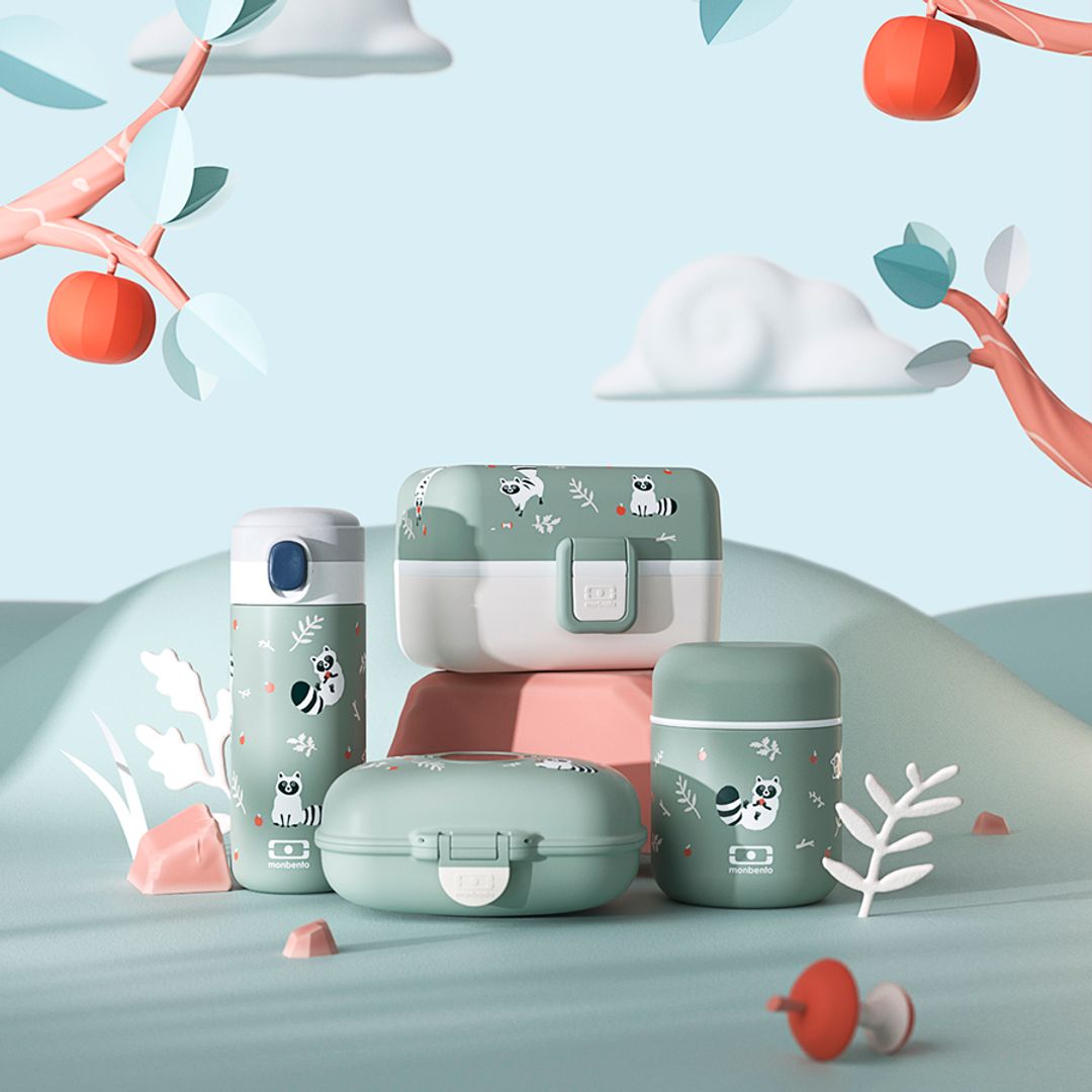 Ланч-бокс Monbento Tresor (Racoon) Ланч-бокс Monbento Tresor (Racoon)