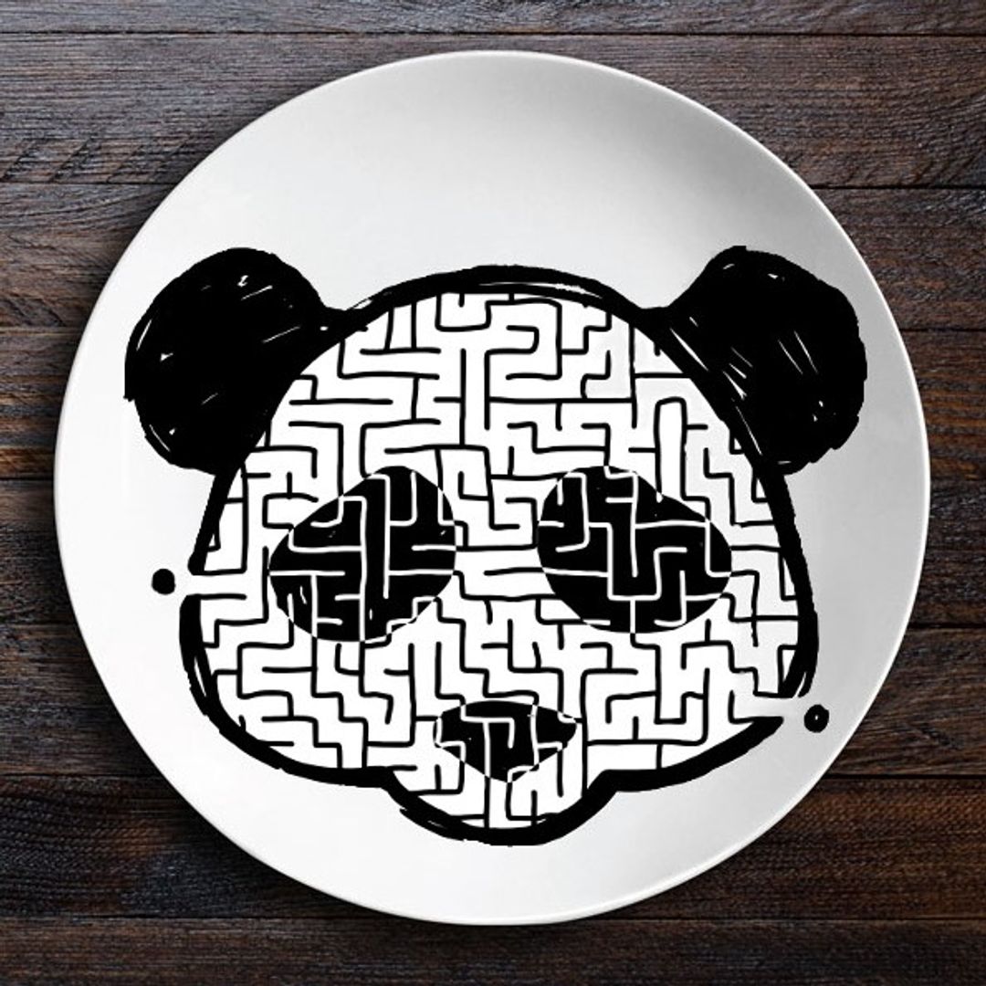 Набор тарелок лабиринтов ЗооЛаб