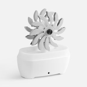 Увлажнитель-ароматизатор Steam Spin (белый с серым) Увлажнитель-ароматизатор Steam Spin (белый с серым)