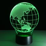 3D Лампа Глобус
