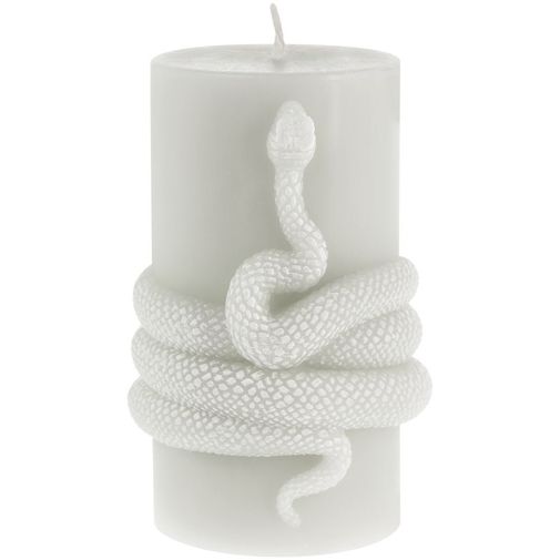 Свеча Snake Knot (Серая)