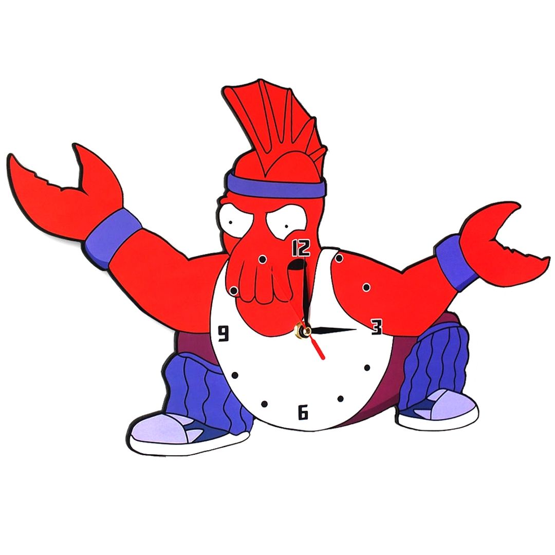 Часы настенные Зойдберг Футурама Часы настенные Зойдберг Футурама