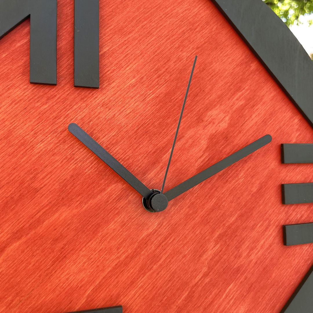 Часы настенные 3-7-11 Ржавчина