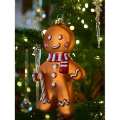 Набор ёлочных украшений Ginger celebration из коллекции New Year Essential, 4 шт.