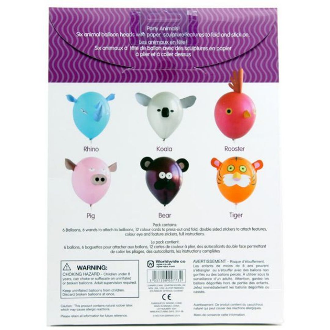 Набор воздушных шаров Животные Набор воздушных шаров Животные