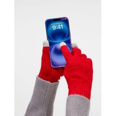 Перчатки сенсорные Spotti Senso (красные)
