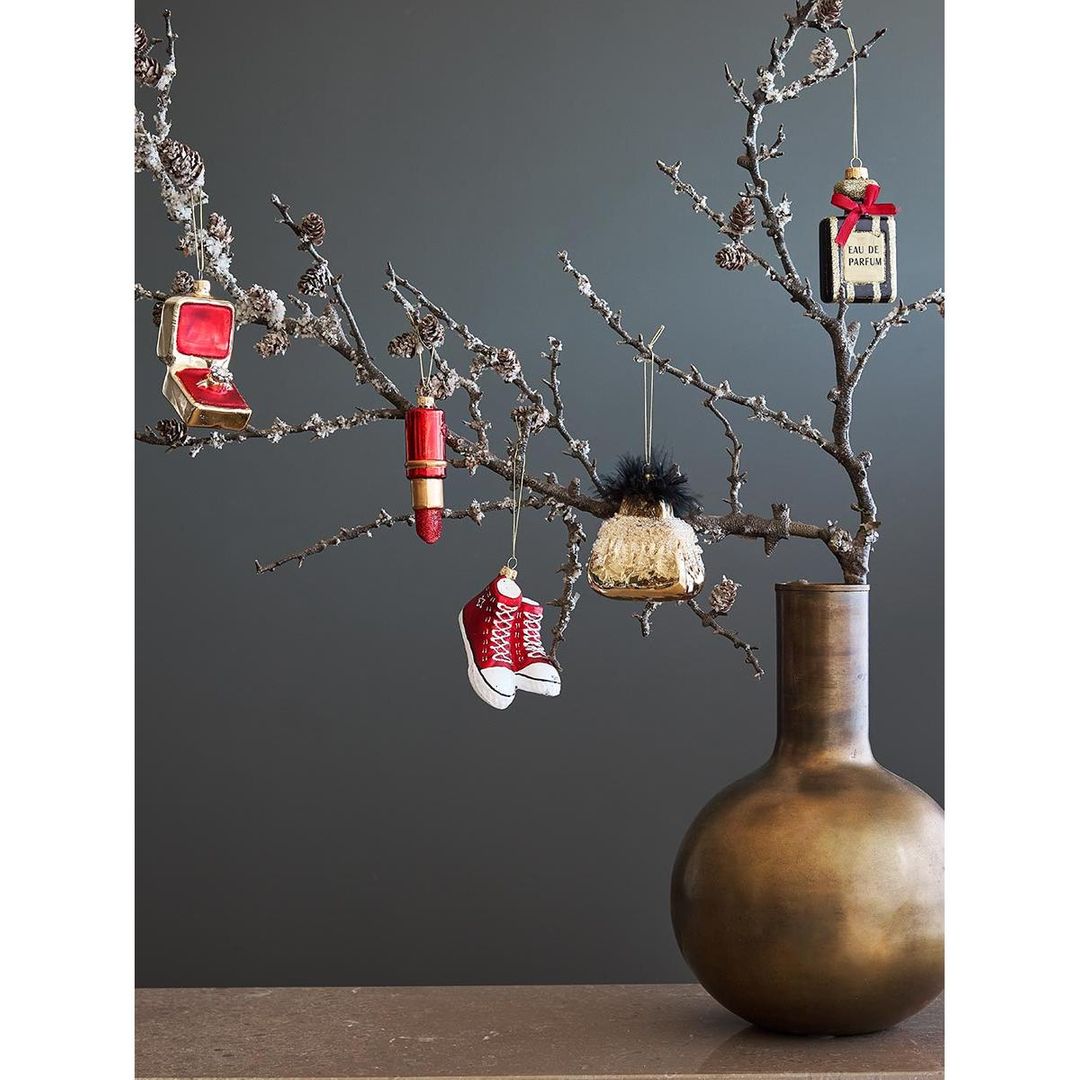 Набор ёлочных украшений Vogue из коллекции New Year Essential, 5 шт.