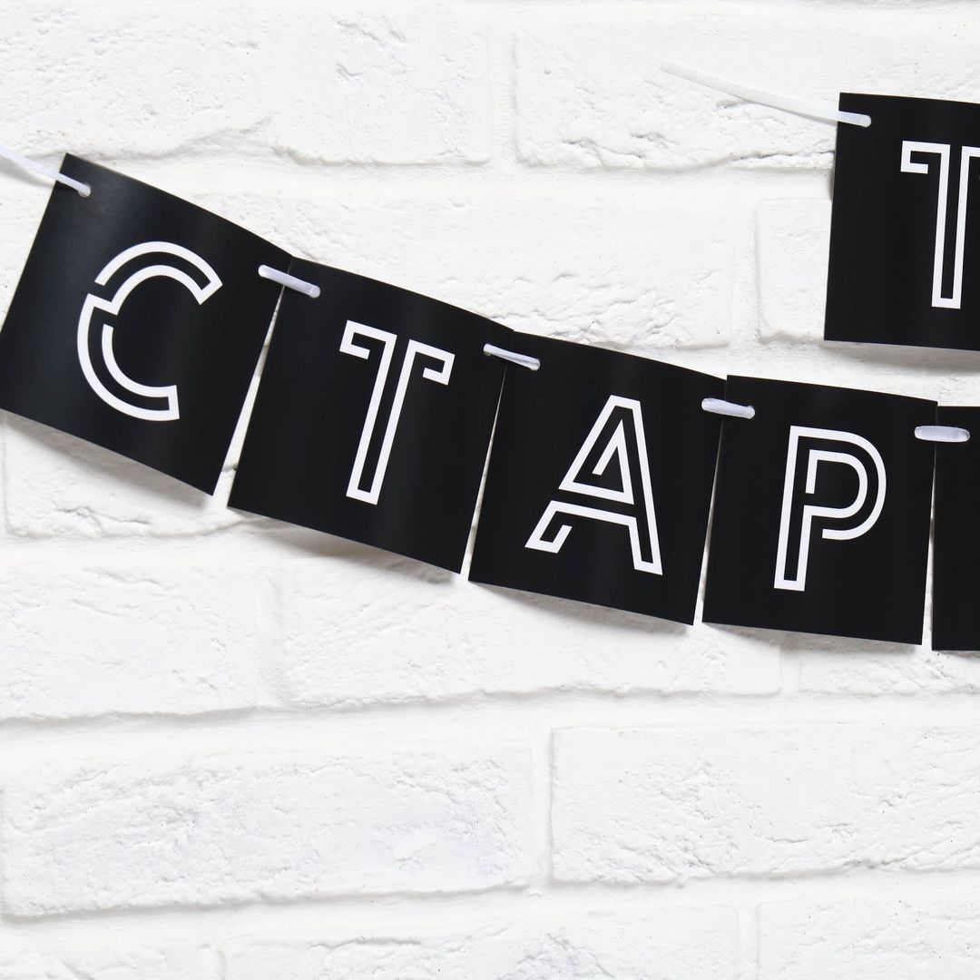 Гирлянда Поздравляем, ты стареешь Гирлянда Поздравляем, ты стареешь