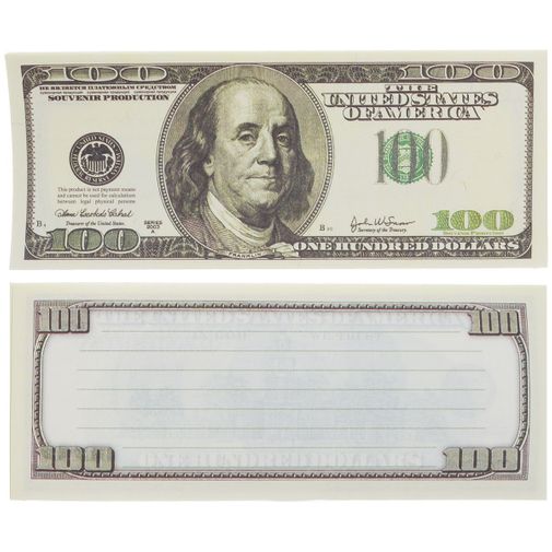 Блокнот Пачка 100$