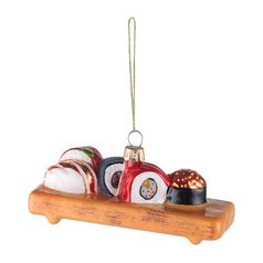 Набор ёлочных украшений Christmas feast из коллекции New Year Essential, 4 шт.