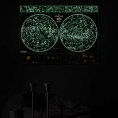 Светящаяся карта звездного неба Star Map of the Sky