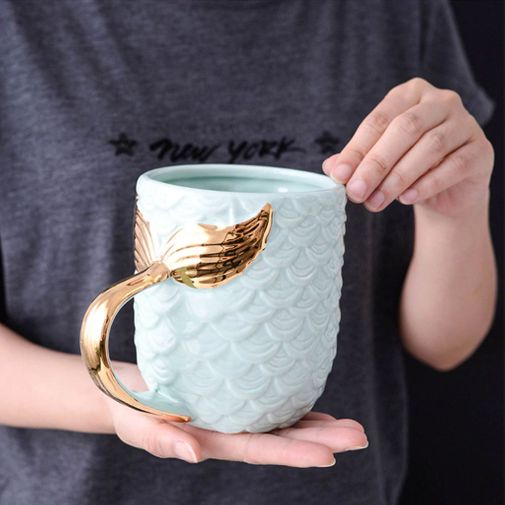 Кружка Русалка (Бирюзовый)