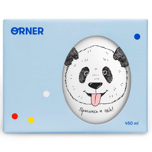 Кружка Панда Проснись и пей!