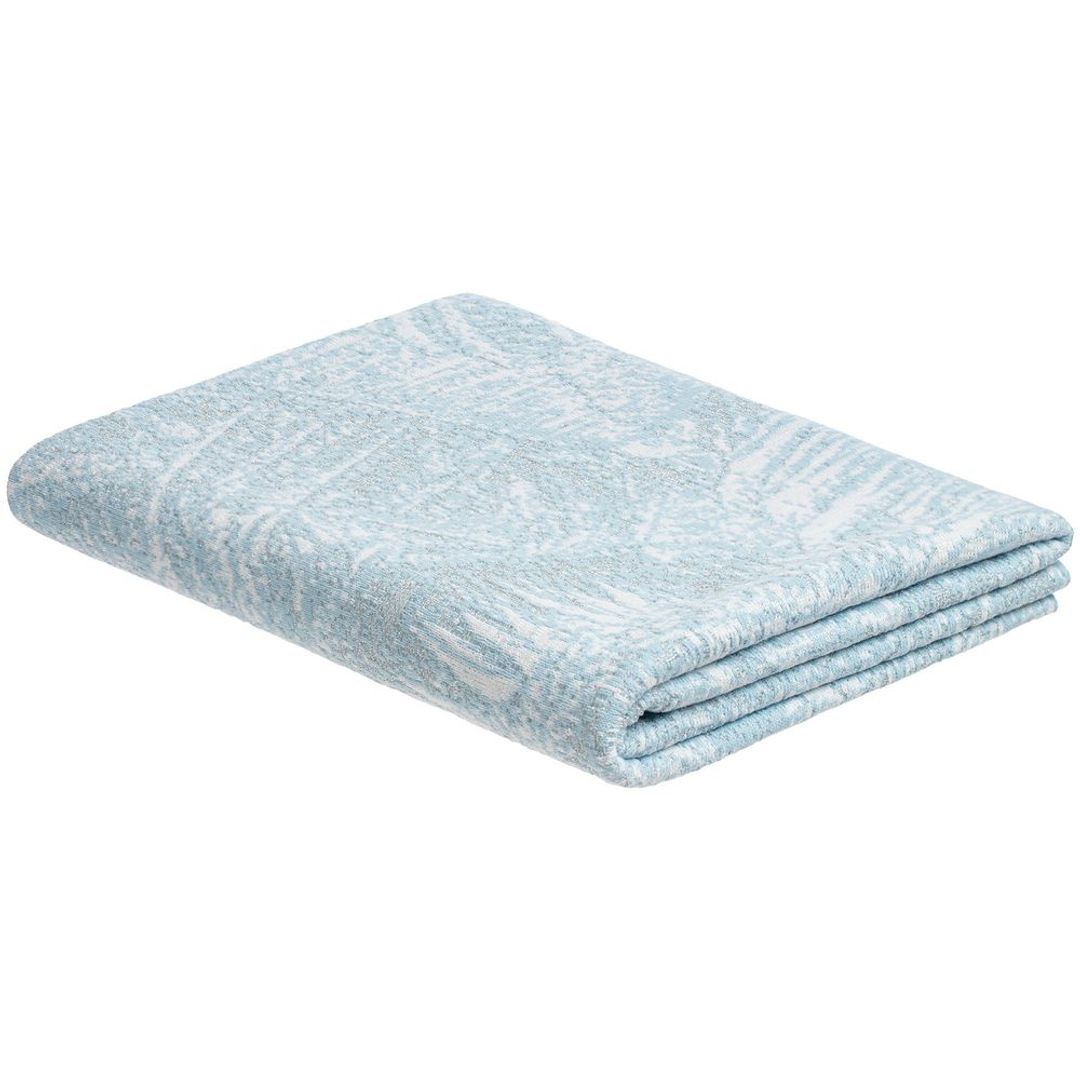 Плед Frostic (Бело-голубой с люрексом) Плед Frostic (Бело-голубой с люрексом)