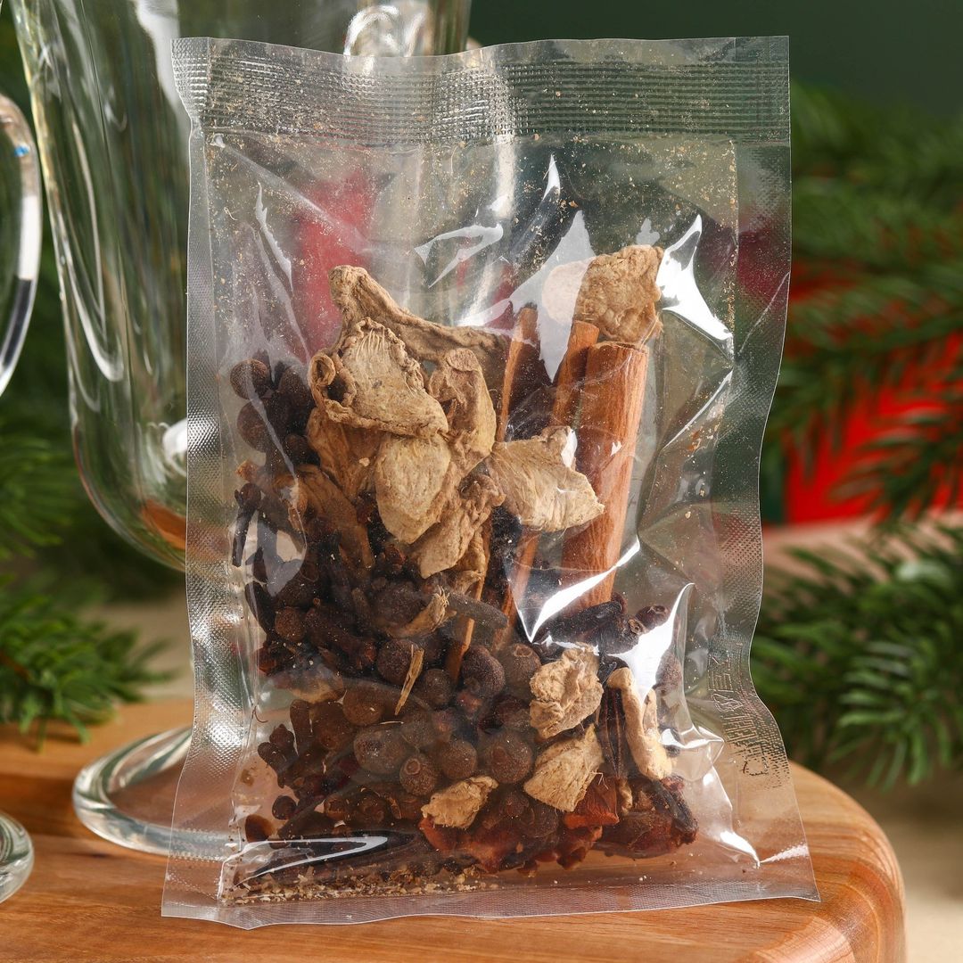 Набор для приготовления глинтвейна с бокалами Счастья