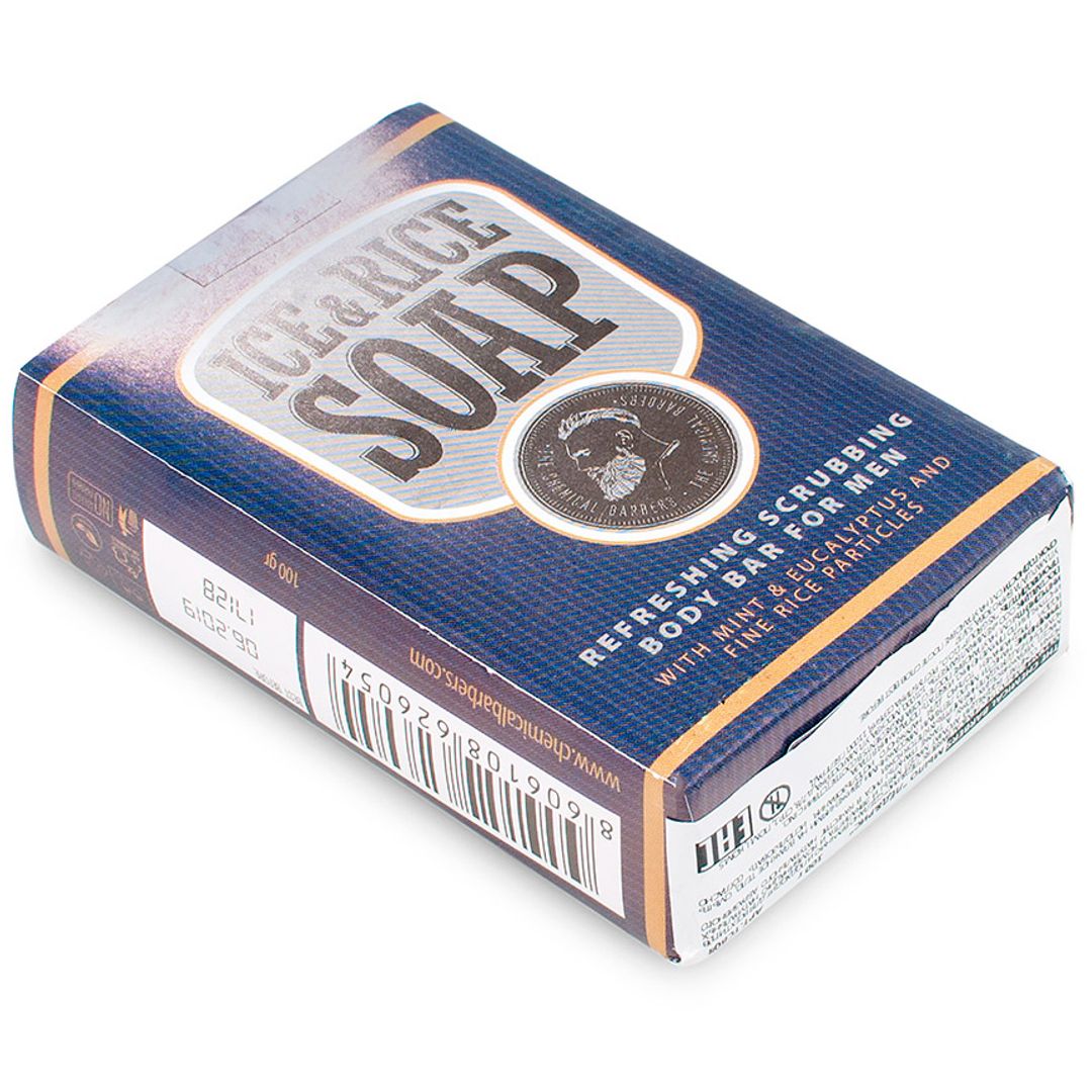 Мыло для мужчин The Chemical Barbers Ice&Rice Soap Мыло для мужчин The Chemical Barbers Ice&Rice Soap