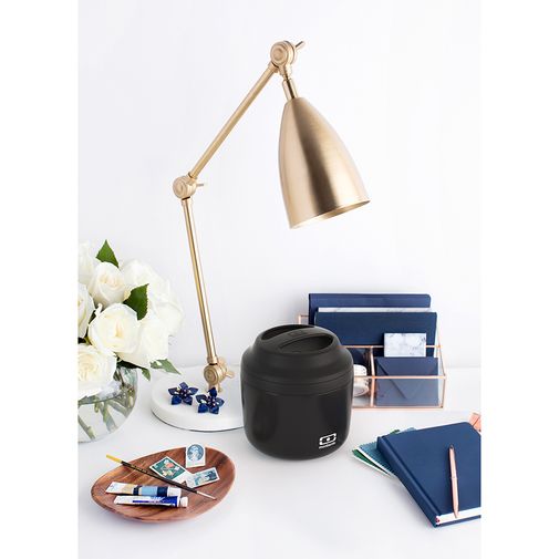 Контейнер для еды Monbento Element 550 мл (Black Onyx)