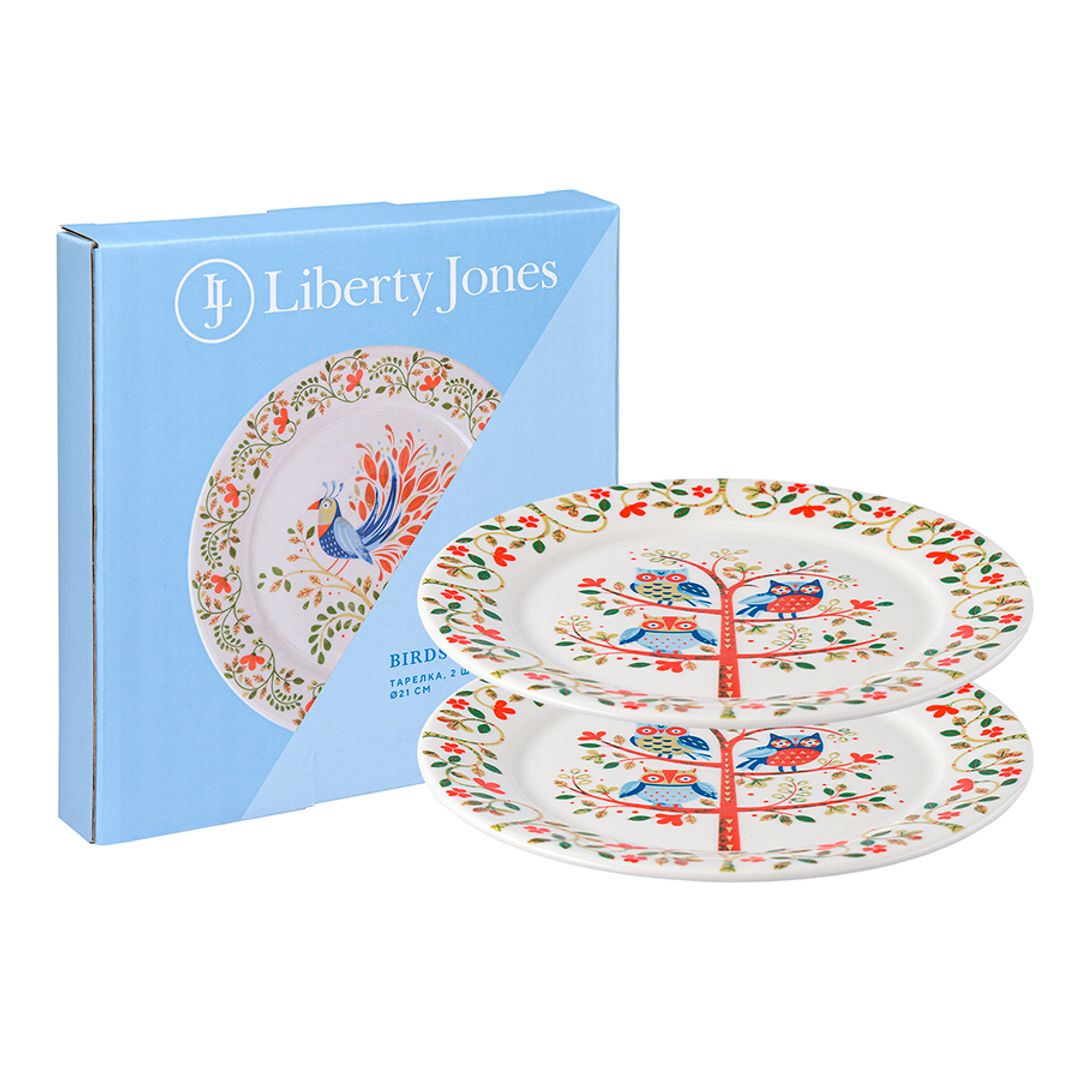 Набор тарелок Owl из коллекции Birds of Paradise (Ø21 см) Набор тарелок Owl из коллекции Birds of Paradise (Ø21 см)