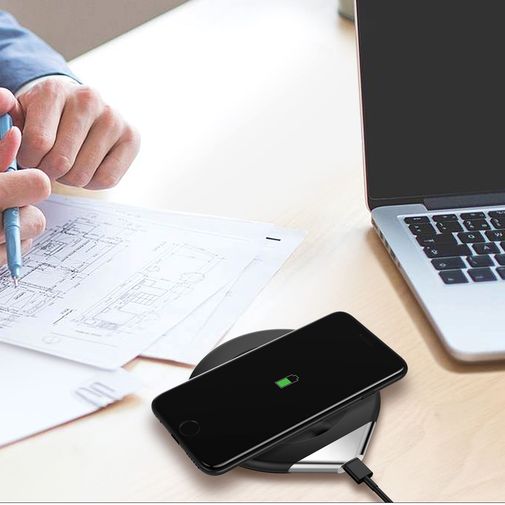 Кружка с подогревом и беспроводной зарядкой Dual Base