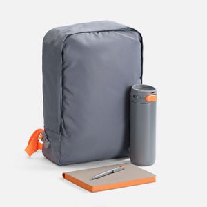 Подарочный набор Flexpen Travel (серый с оранжевым)