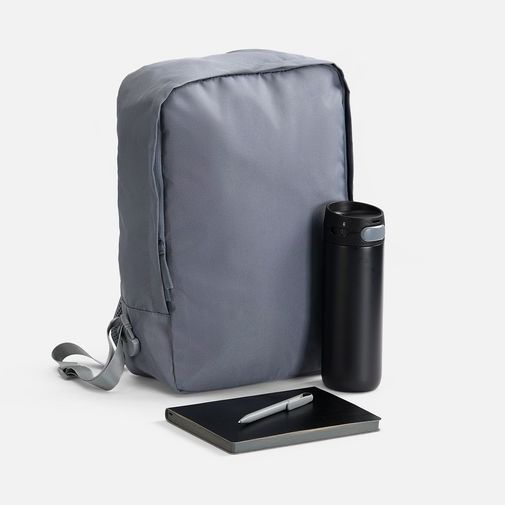 Подарочный набор Flexpen Travel (черный с серым)