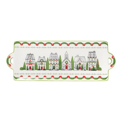 Блюдо сервировочное Olgod из коллекции New Year Essential, 34 см