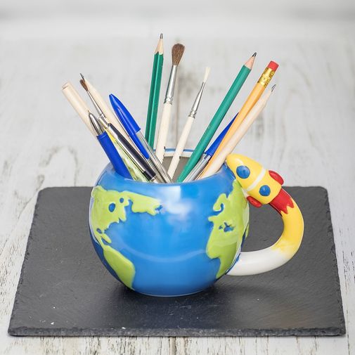 Кружка Полет вокруг Земли