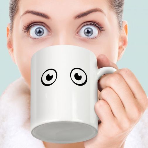 Термокружка Проснись! Wake Up! В нагретом виде