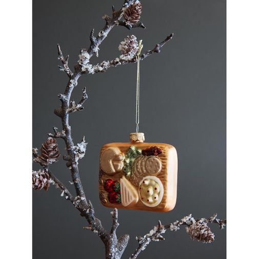 Набор ёлочных украшений Christmas feast из коллекции New Year Essential, 4 шт.