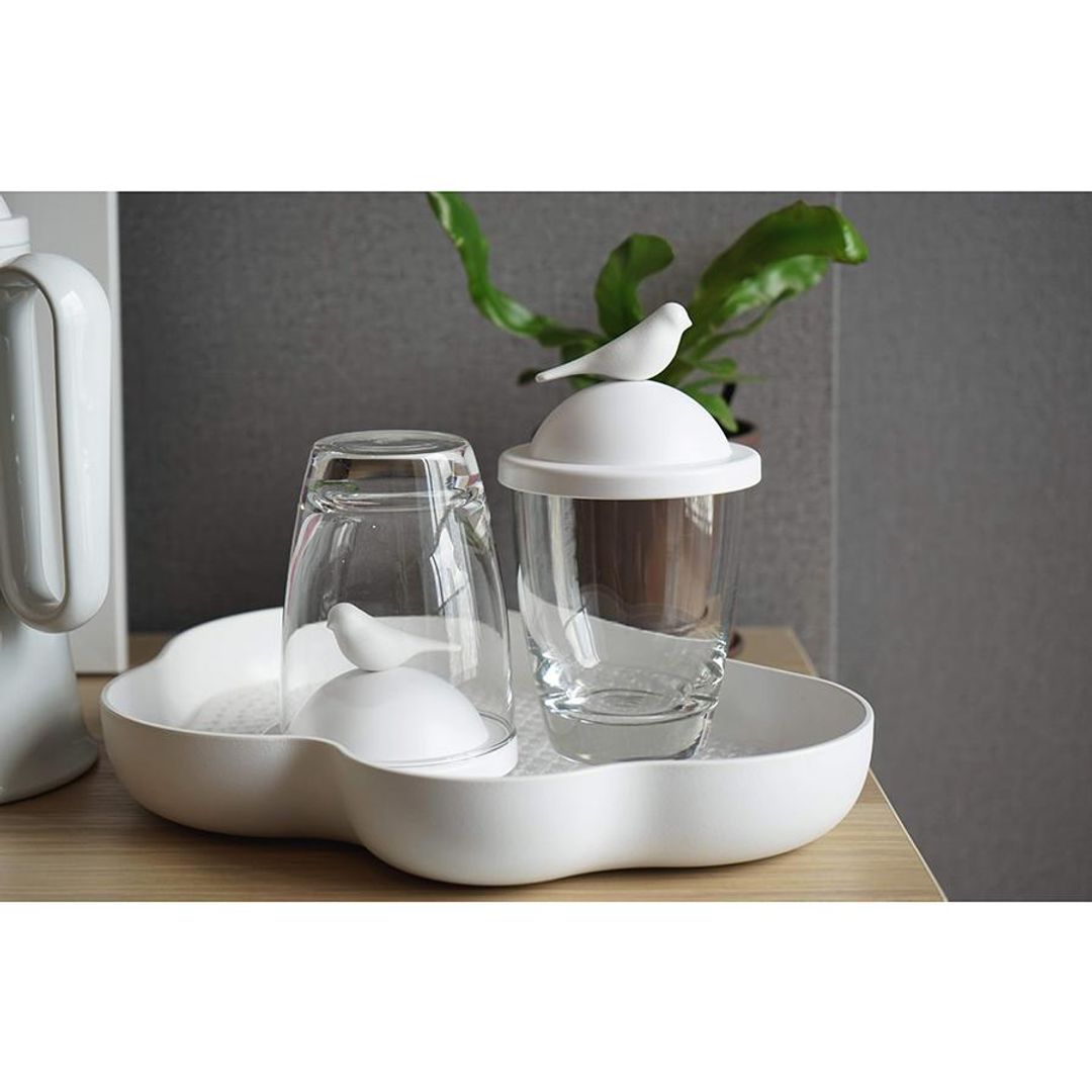 Чашка с крышкой Sparrow (Белый)