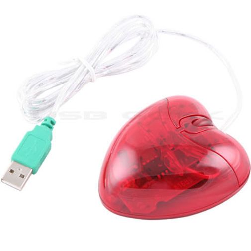 Мышь с ковриком Сердечко Мышь с ковриком Сердечко